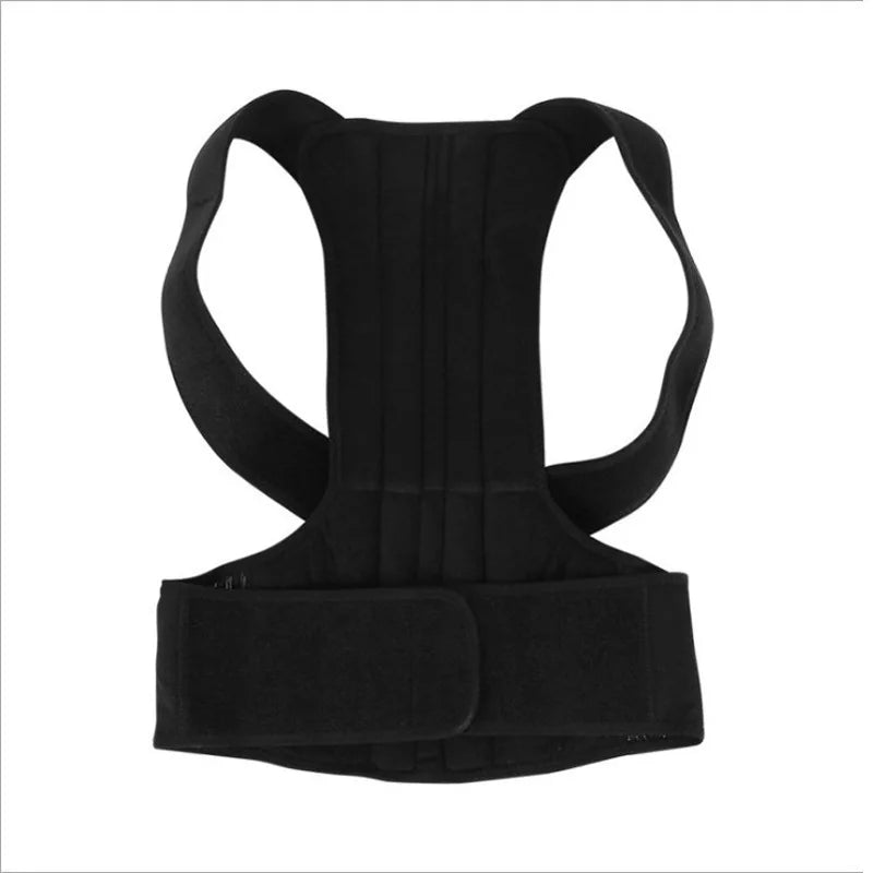 Spine Corrector Adjustable Upper Posture Belt with Clavicle Support Breathable Back Straightener Brace
